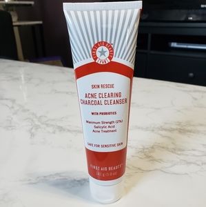 Acne clearing charcoal cleanser